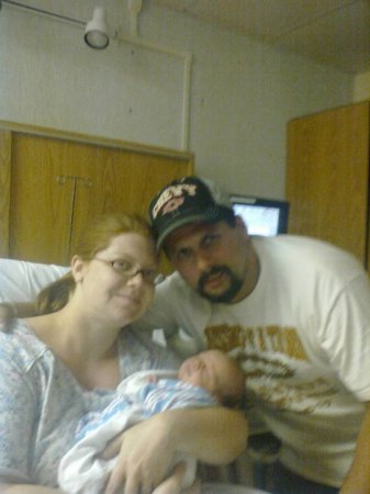 My son Rodney, daughter-in-law Josie and their son Joseph Alan