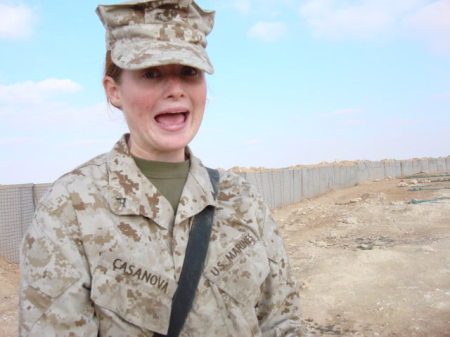 My daughter in Iraq 2006