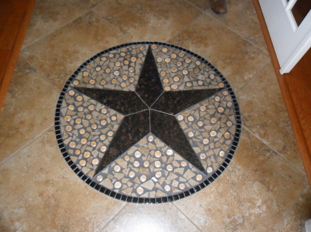 A Texas Star inlay