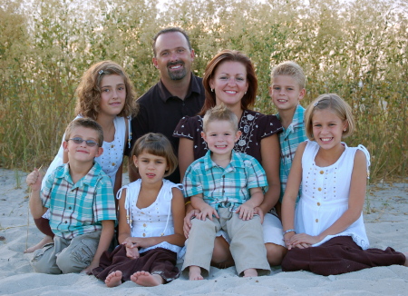 Family Picture at Antelope Island 2007