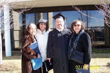 Son, James, receives BA 2007