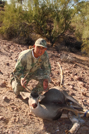 Anthony & his 1st deer