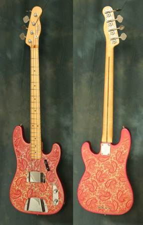 MY COLLECTION 68 FENDER PRECISION PAISLEY