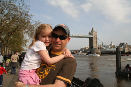 katie and I at Tower Bridge
