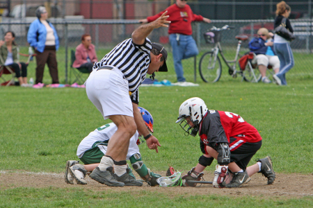 son's lacrosse game