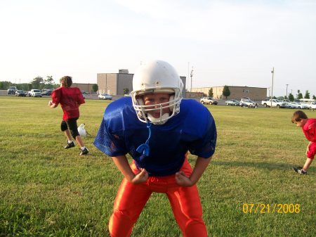 Dawson playin football