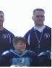 Marcus & Dad - Football Team - Aug 2007