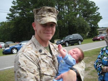 Quentin and his son Wyatt