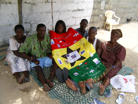 Ghana State Crochet blanket