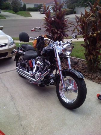 2005 HD fatboy...very customized