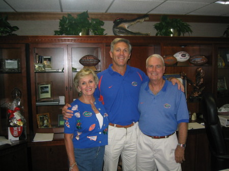 Mom and Henry with Coach Zook