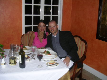 Jessica and I in Ochos Rios, Jamaica