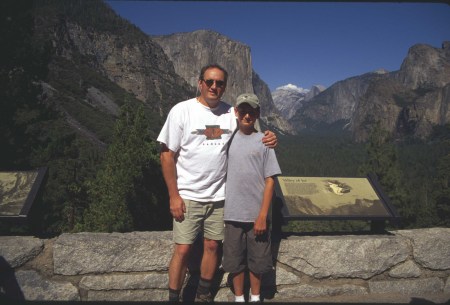 Yosemite, El Capitan with, Nick