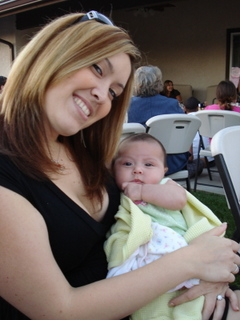 My only daughter Jenny w/ her only baby girl