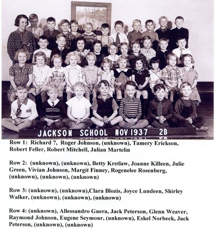 2nd Grade class  (class of 1941)