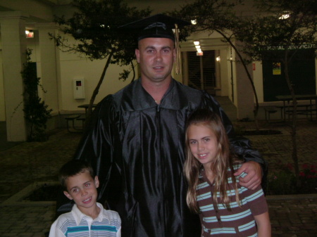 Graduation with the kids