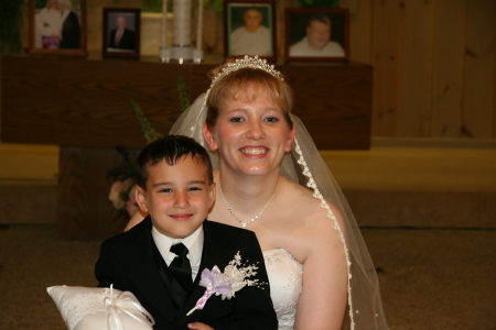 My ring bearer and I
