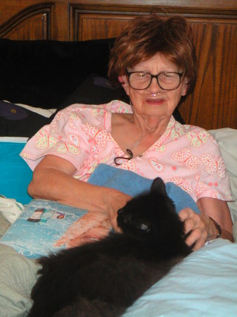 My lovely mom, who died August 13 :-(