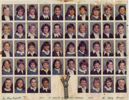 Sr. Mary Augusta 1st grade 1972-73