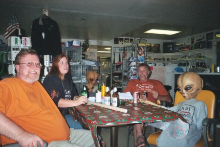 Roger, Kirstin & Kenny at Area 51