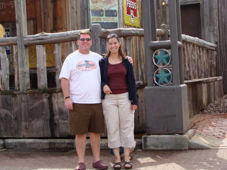 David and I at the Chicken