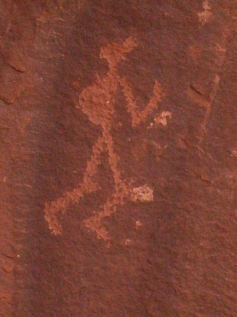 An ancient hiker