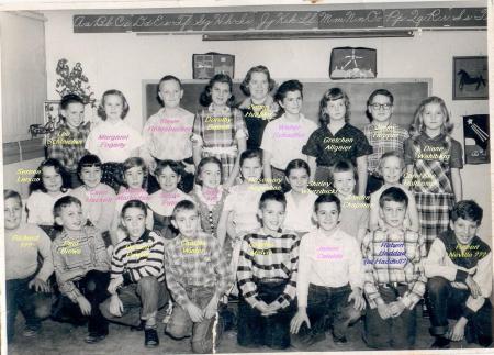 Cleveland School Class Picture - circa 1956