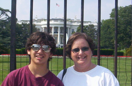 Visiting the White House 7/08