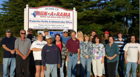 The Sign-A-Rama Greensboro Team