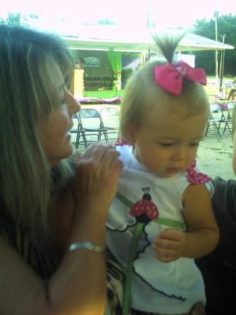 my youngest Grand daughter and i last July