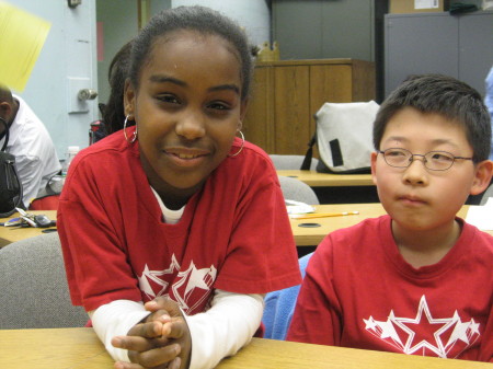 Danielle in the Science Bowl