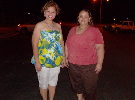 Me and Tammy on a sisters' night out!!