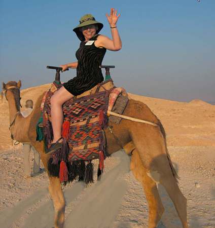 Riding the Camel in Isreal