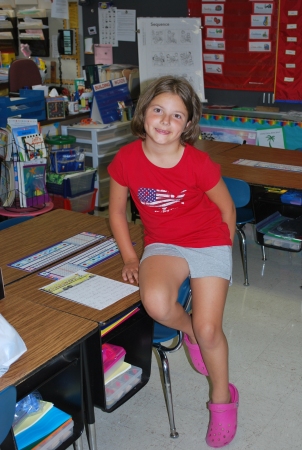 Emily loves 1st grade!