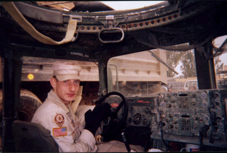 Evan's 1st deployment 15 months in Iraq 2003