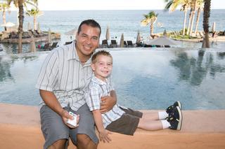 Daddy & Elijah in Cabo 2008