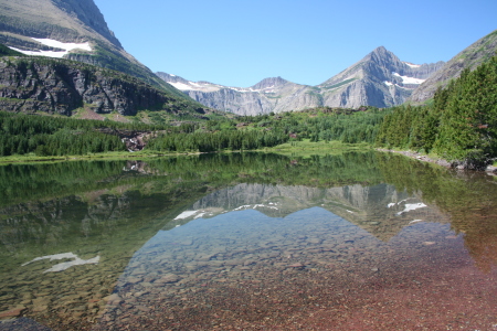 On the Trail to Bull Head Lake