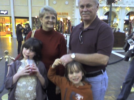 My kids with Grandparents
