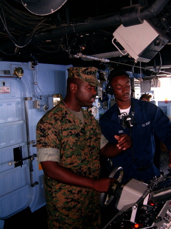 USS Tortuga Helm 2004