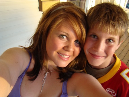 My two youngest kids - Jenna  &  Austin