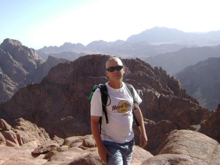 Half way up Mt Sinai