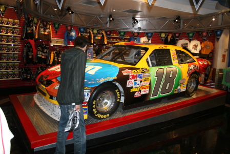 Michael Checking out MM car