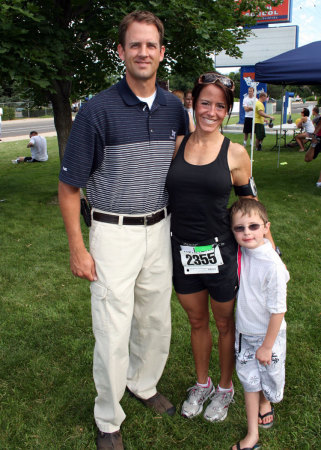Family Pic after 10k