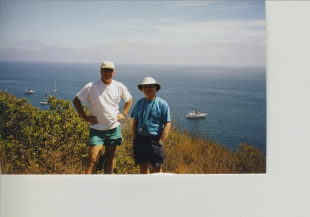 Coches over look, Santa Cruz Island