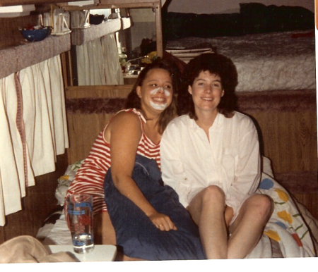 Misty Bostwick & I, 1989 or so
