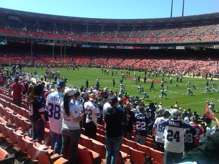 dallas/49er game 9/18/11