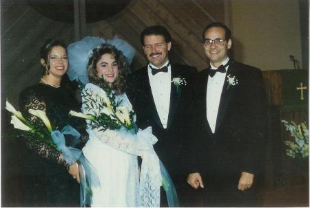 Wedding Day 11-14-92 - Anne - maid of honor