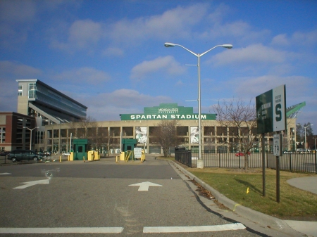 Entrance, MSU Spartan Stadium - E. Lansing, MI