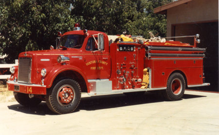 An Early Fire Truck for Ventura County...