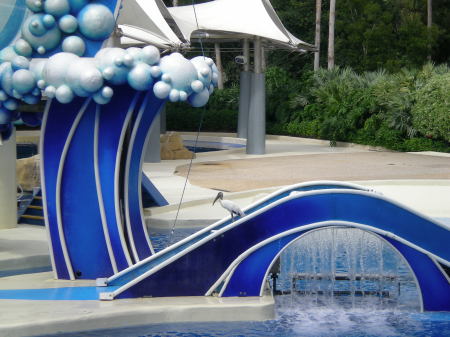 Seaworld stage.